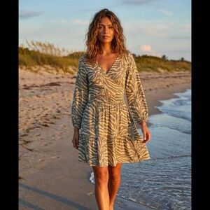 Sea Lustre Talia Mini Zebra Print Dress Size S/M